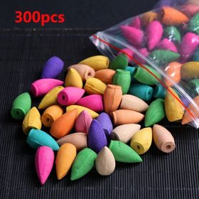 300pcs assorted reflux aromatherapy sticks, made of wooden material, suitable for yoga gifts and home decoration
